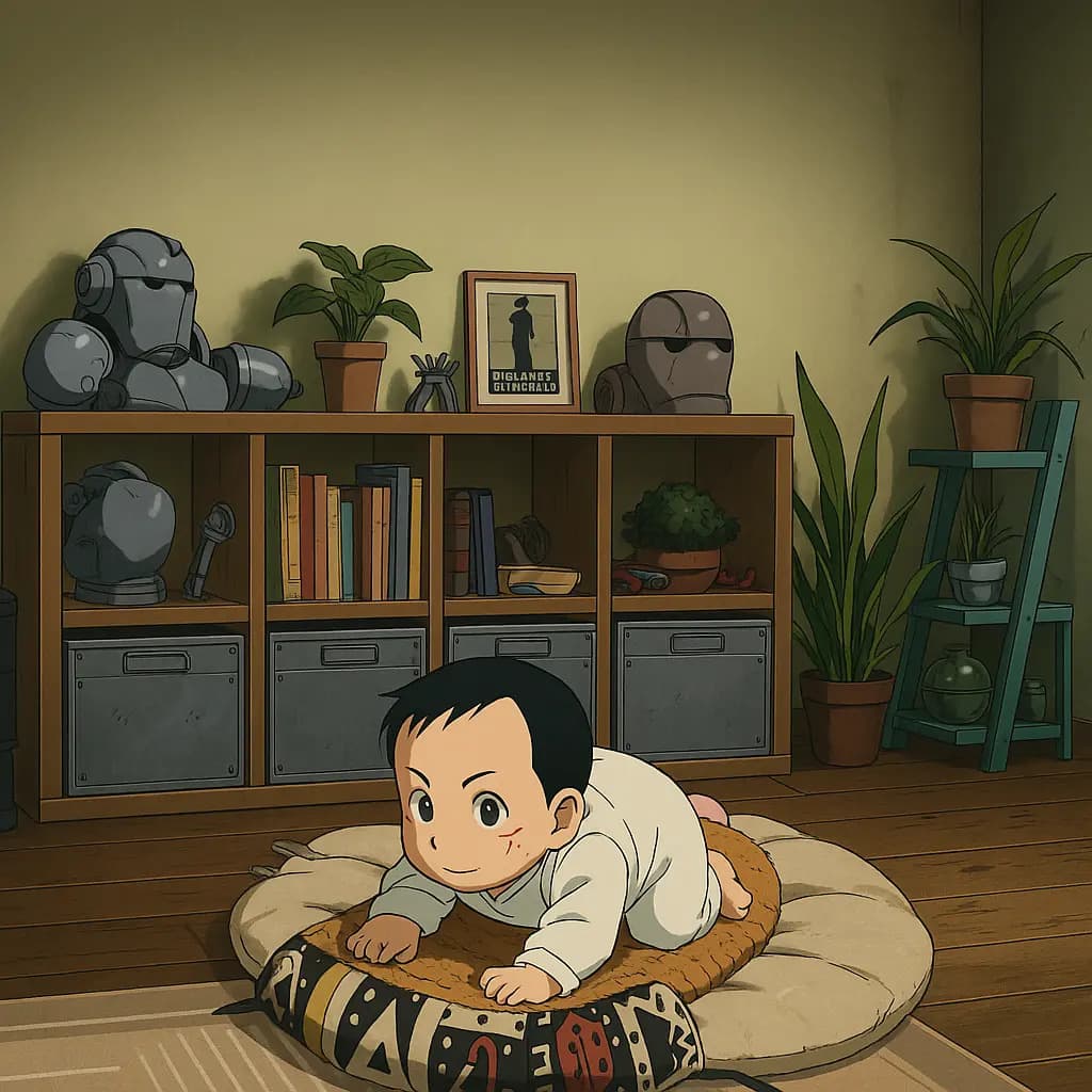 Photo converted to Fullmetal Alchemist style