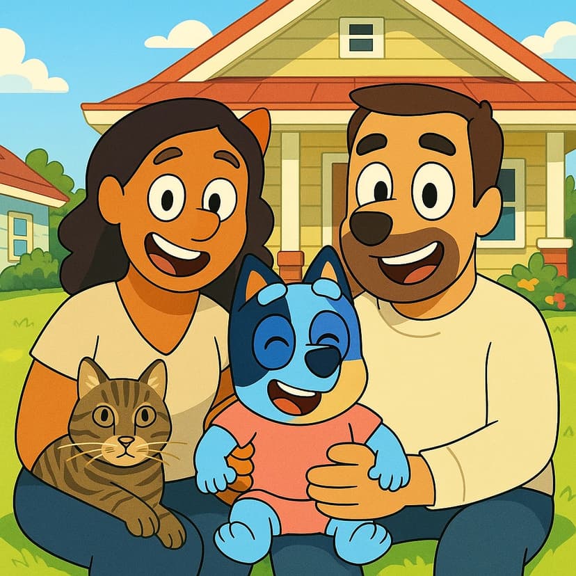 Bluey style example