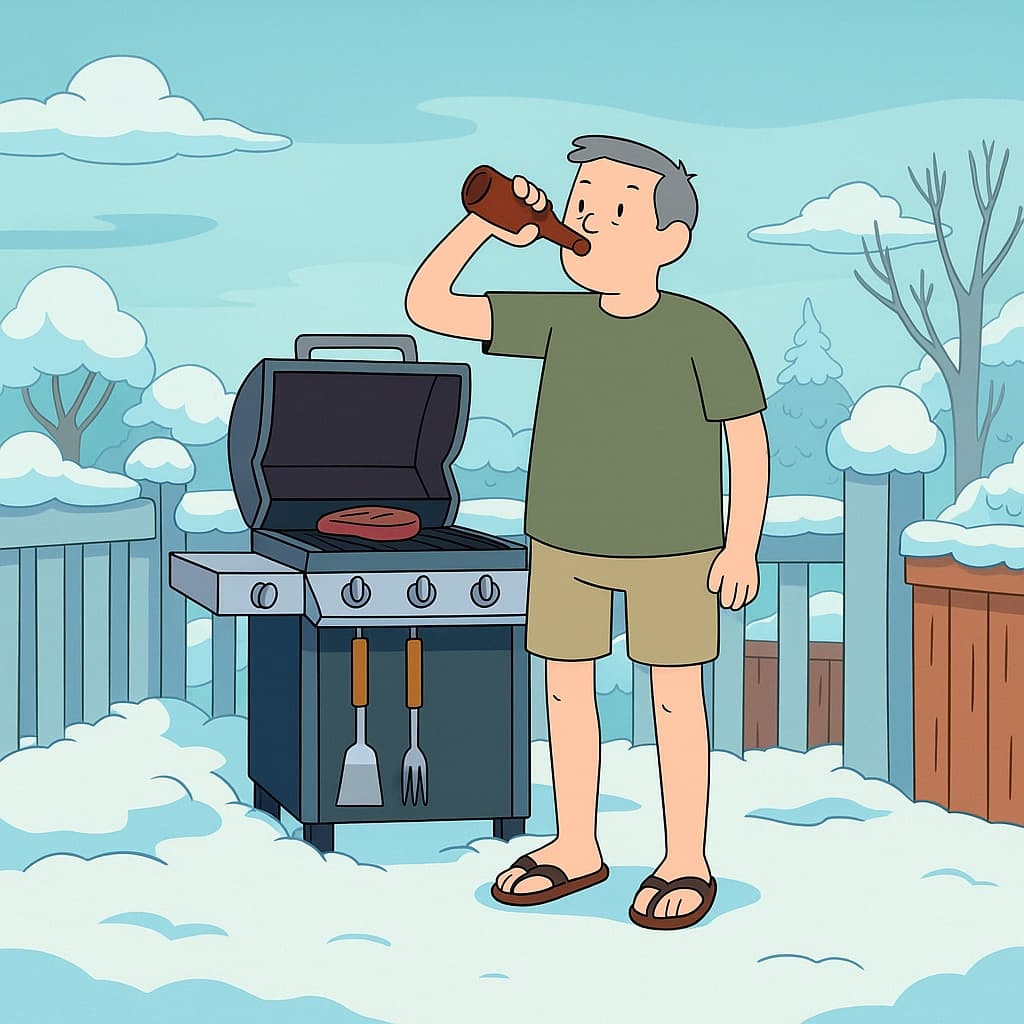guy-beer photo transformed into Adventure Time AI artwork - adventure time style generator