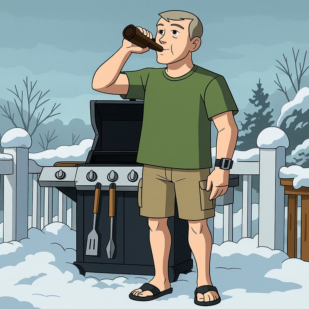 guy-beer photo transformed into Ben 10 AI artwork - ben 10 style generator
