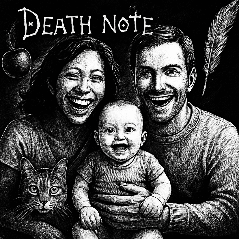 Death Note style example