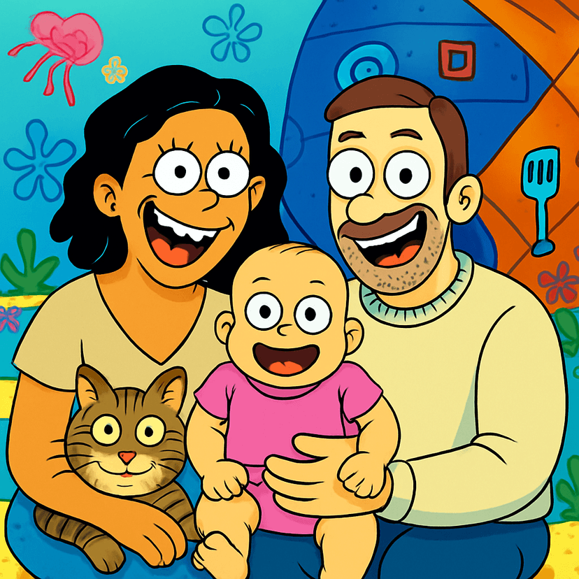 SpongeBob SquarePants style example