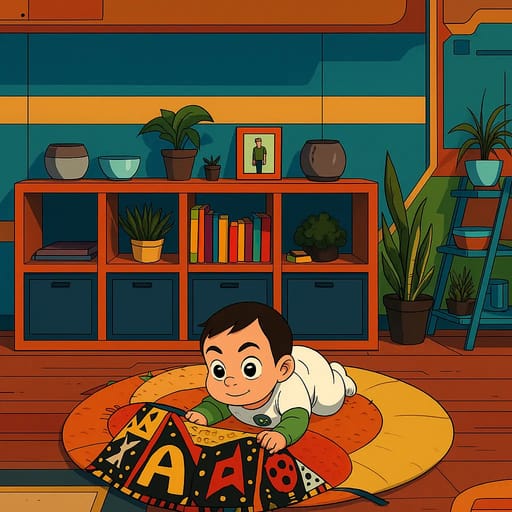 baby-floor photo transformed into Ben 10 AI artwork - ben 10 style generator