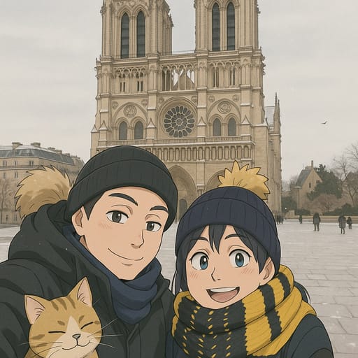 couple-notradome photo transformed into Haikyuu!! AI artwork - haikyuu!! style generator