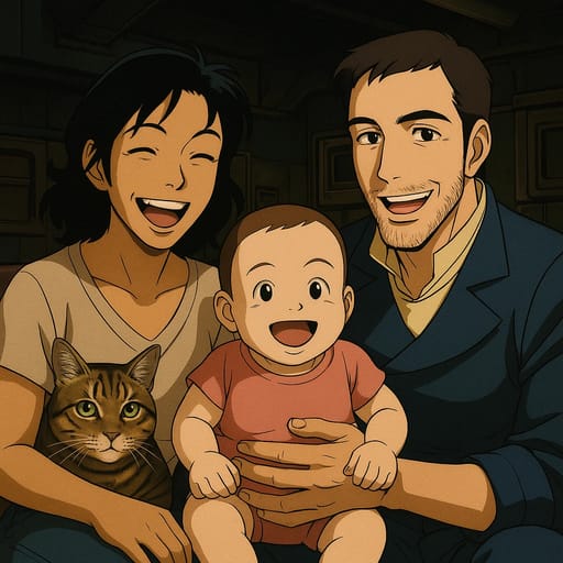 Cowboy Bebop AI anime style image