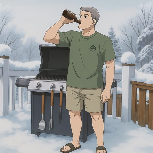 guy-beer photo transformed into Hunter × Hunter AI artwork - hunter × hunter style generator