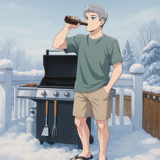 guy-beer photo transformed into Oshi no Ko AI artwork - oshi no ko style generator