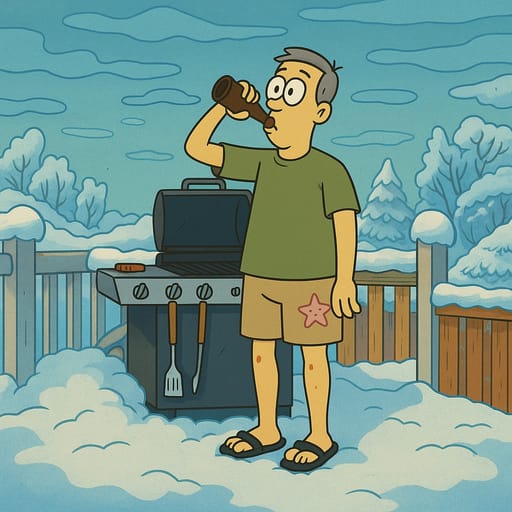 guy-beer photo transformed into SpongeBob SquarePants AI artwork - spongebob squarepants style generator