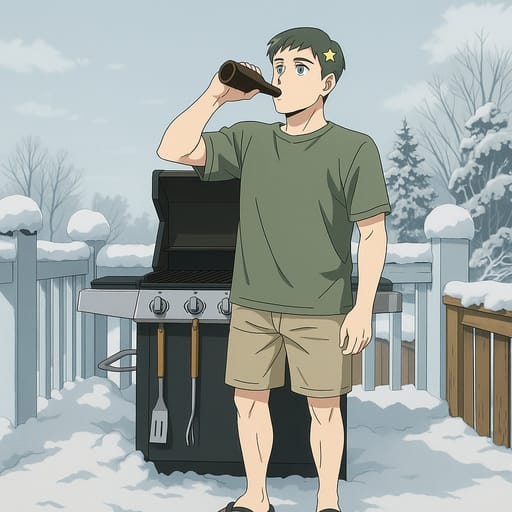 guy-beer photo transformed into Spy × Family AI artwork - spy × family style generator