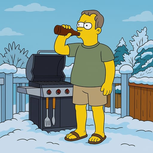 Vintage Old-School Cartoon AI style example 3 - AI-generated vintage old-school cartoon artwork