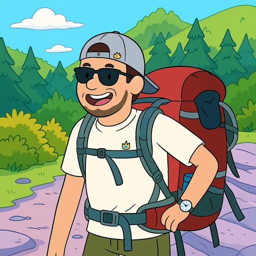 Cartoon AI style example 3 - AI-generated cartoon artwork