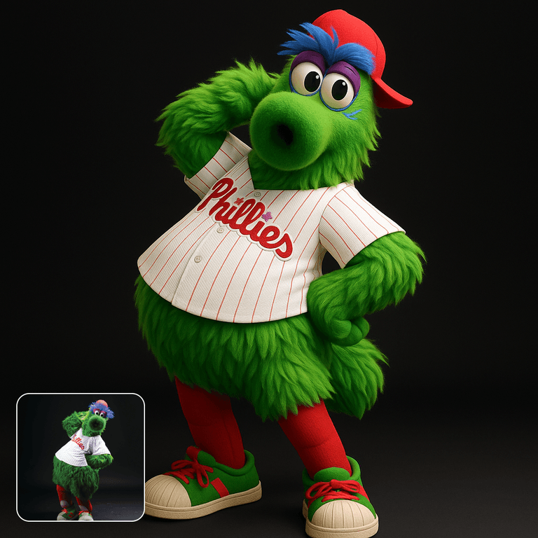 AI anime style generator result