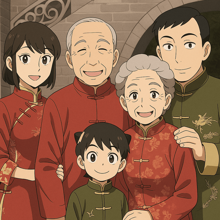 School Anime AI style example 3 - AI-generated school anime artwork